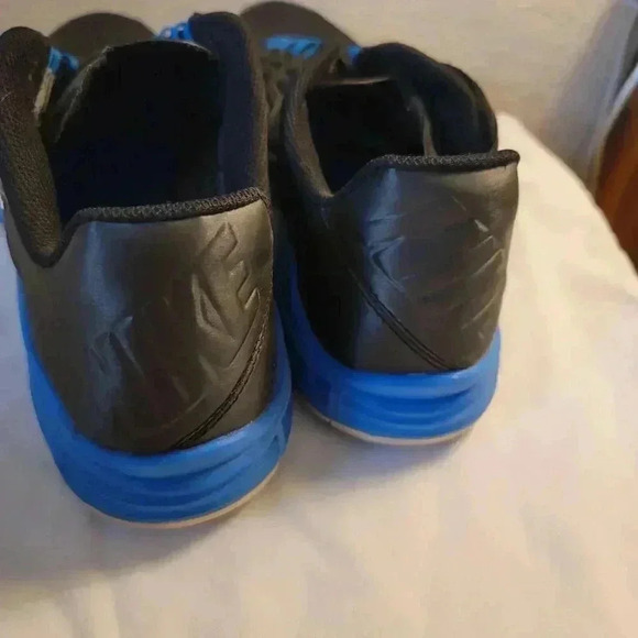 Nike lunarlon running shoes Black Blues Men's Size 11 Missing One Shoe L… - Picture 4 of 9